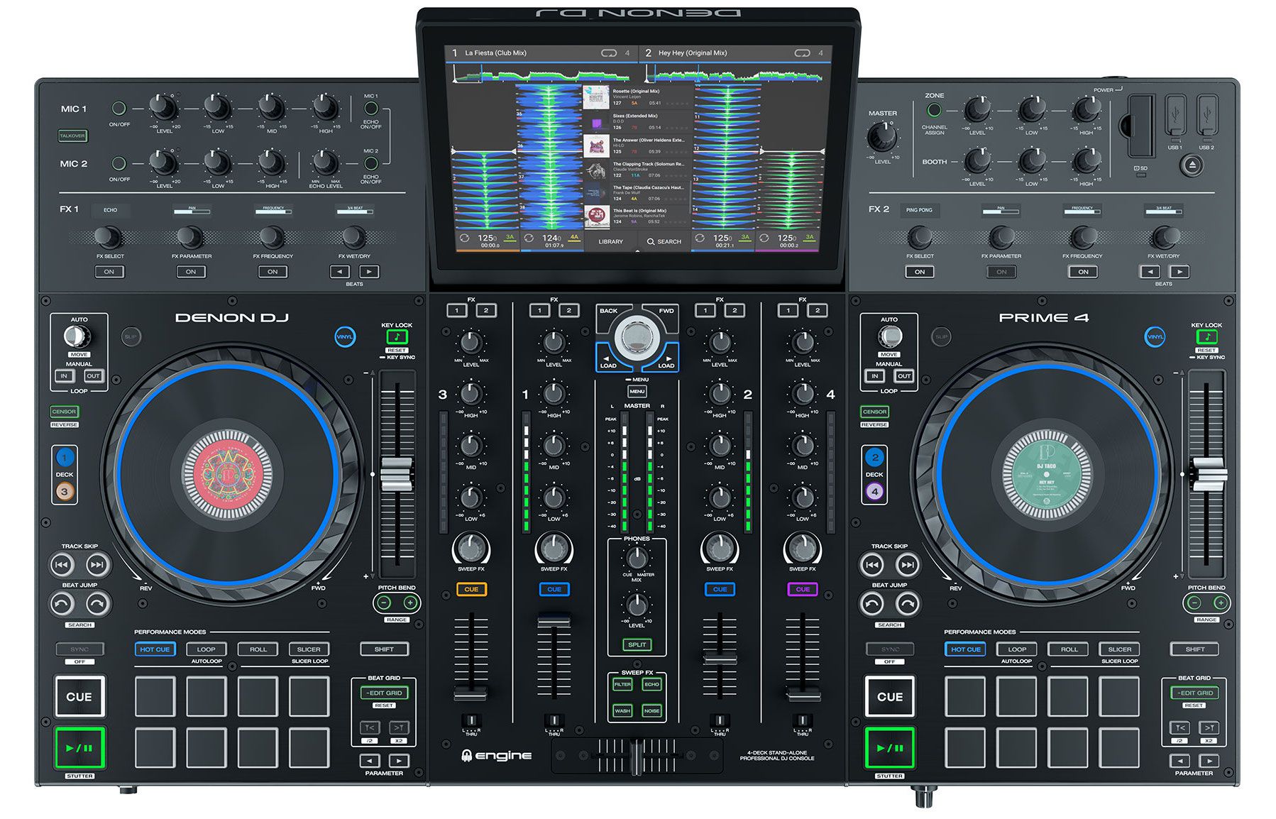 Denon DJ racconta il Prime 4