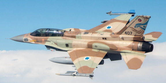 F16 - raid israeliani in Siria
