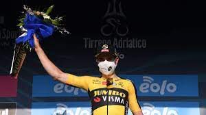 Wout Van Aert vincitore di Tappa