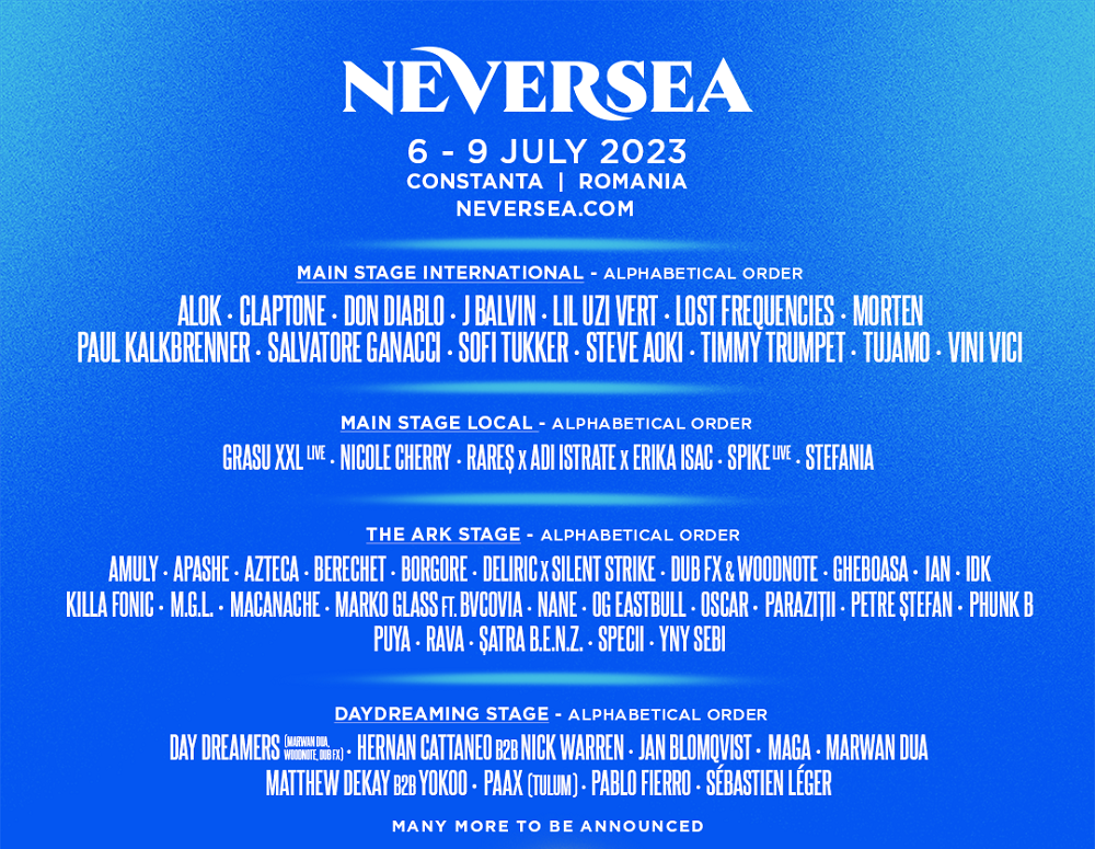 Il Neversea Festival annuncia la seconda ondata di super artisti